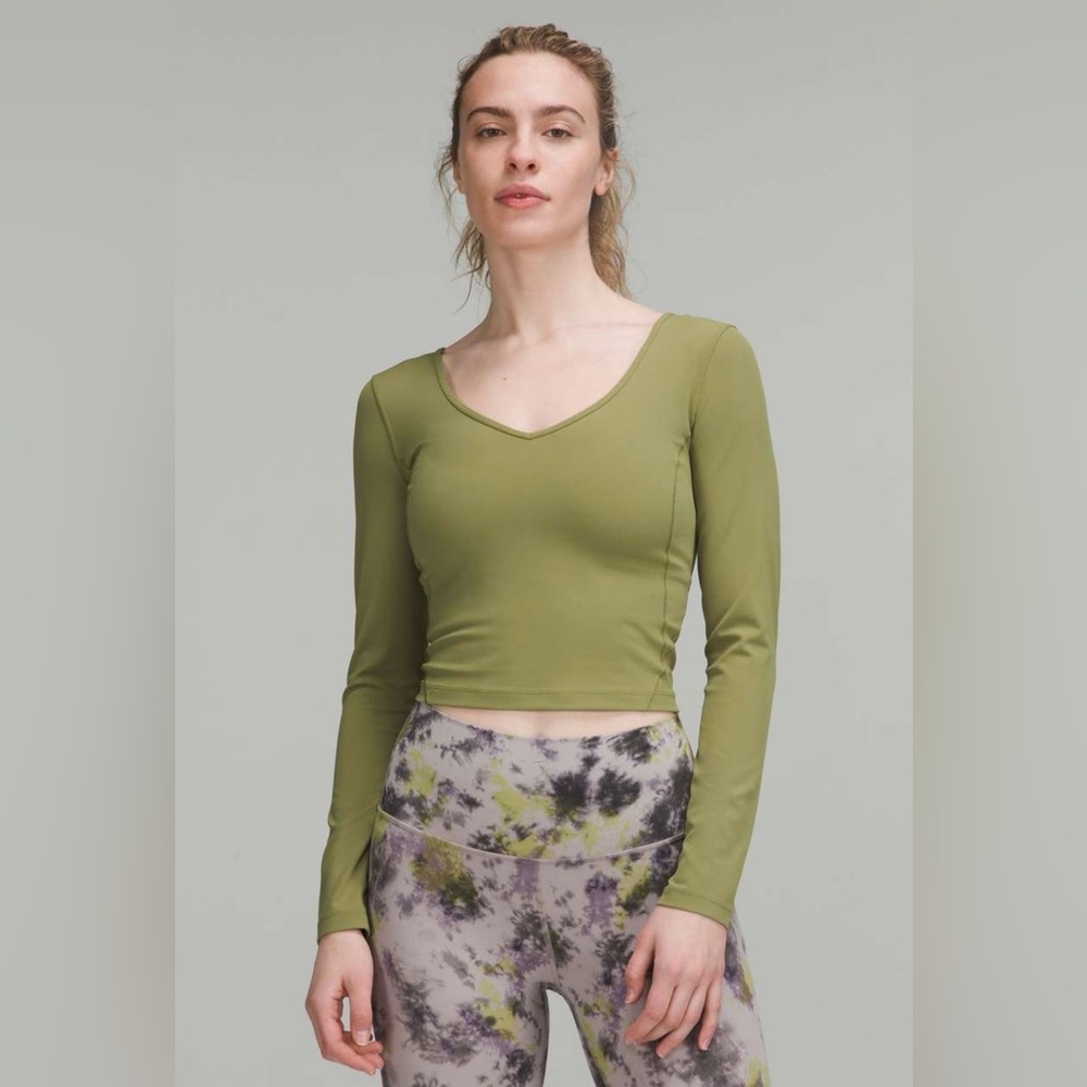 Lululemon Align Long Sleeve - Bronze Green | 6